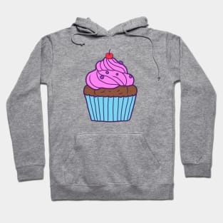 Cute Cupcake Design Hoodie